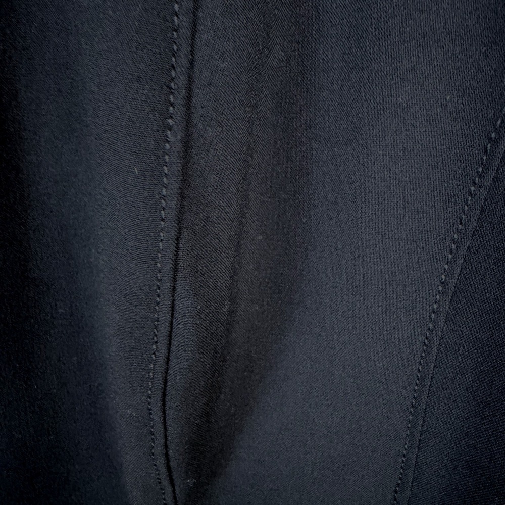 WHBM,Little Black Dress Bodycon, Cocktail Dress,Minimalist Textured Stitching. - Picture 4 of 14